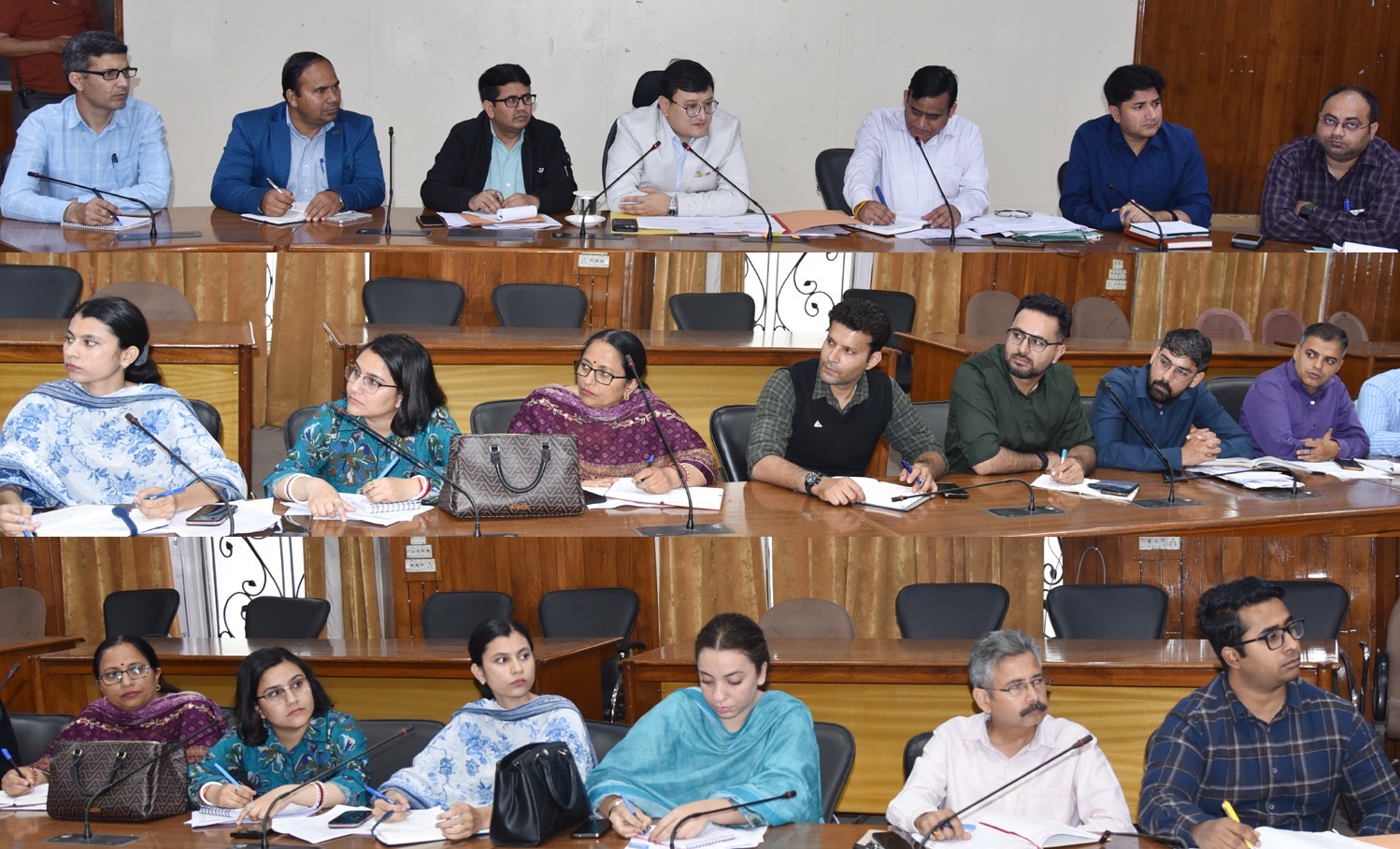 DC Udhampur reviews formulation of District capex budget 2026–27  Assesses progress of key developmental schemes  UDHAMPUR, APRIL 7: Deputy Commissioner Udhampur Minga Sherpa today convened a meeting of officers from the line departments to review formulation of the District Capex Budget 2026–27 and assess progress of ongoing developmental works being executed under SASCI, Tribal Welfare, DA-JGUA, UT Capex and other schemes.  The meeting was attended by Chief Planning Officer Uttam Singh, Assistant Commissioner Development, Om Parkash and other district officers.  The Deputy Commissioner took a detailed block-wise review of the physical and financial status of works under the Annual Development Plan ADP, covering ongoing projects and the status of plan submissions.  The DC directed the departments to finalize plans after due consultation with elected representatives. He further instructed to include need based and feasible works.   Emphasizing accountability and quality in developmental works, the DC called for strict adherence to timelines and quality standards.
