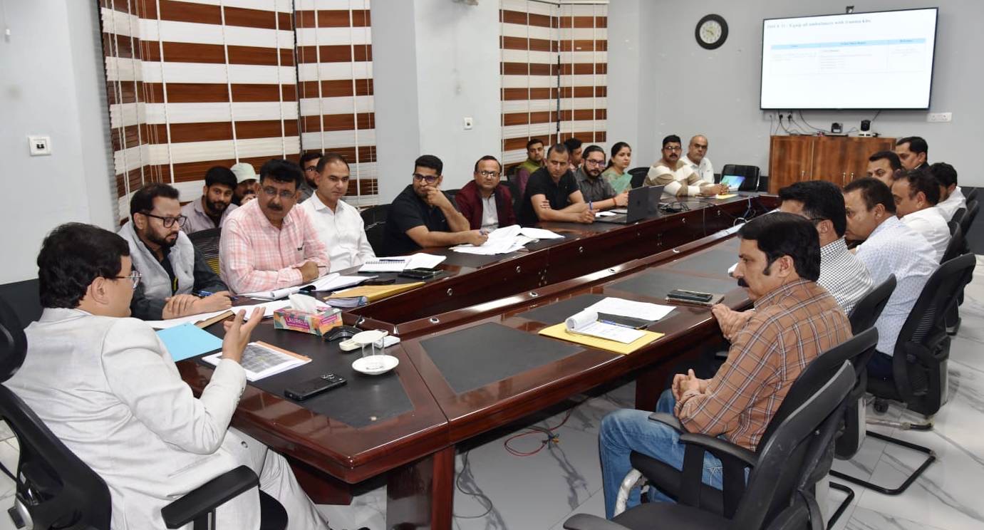 District road safety committee meeting held at Udhampur  DC calls for strict enforcement of rules, corrective measures  UDHAMPUR, APRIL 07: Deputy Commissioner Udhampur Minga Sherpa today chaired a meeting of the District Road Safety Committee to review and strengthen road safety measures across the district.  The meeting was attended by the Superintending Engineer, PWD, along with other district officers of the stakeholder departments.  A detailed discussion was held on several critical aspects, including removal of dumped material from city areas, effective implementation of Motor Vehicles Act, identification of accident-prone black spots etc.  The meeting also deliberated on equipping ambulances with trauma kits, ensuring strict enforcement of traffic rules and taking measures to minimize road accidents. Focus was laid on regular road maintenance, close check on overloading and over-speeding, curbing rash driving and conducting sustained awareness programmes. Other key issues discussed included improving traffic management systems, decongesting busy routes, checking school buses, installing proper signage and carrying out safety audits of all major roads.  The DC exhorted all concerned departments to work in close coordination, expedite execution of safety-related works and regularly monitor vulnerable stretches. Emphasis was also laid on organizing road safety awareness programmes in colleges and other educational institutions.  The Executive Engineers of PWD and PMGSY were directed to ensure proper maintenance of roads to prevent mishaps. They were further instructed to identify black spots and undertake corrective measures such as installation of signboards, road markings and crash barriers at vulnerable locations.