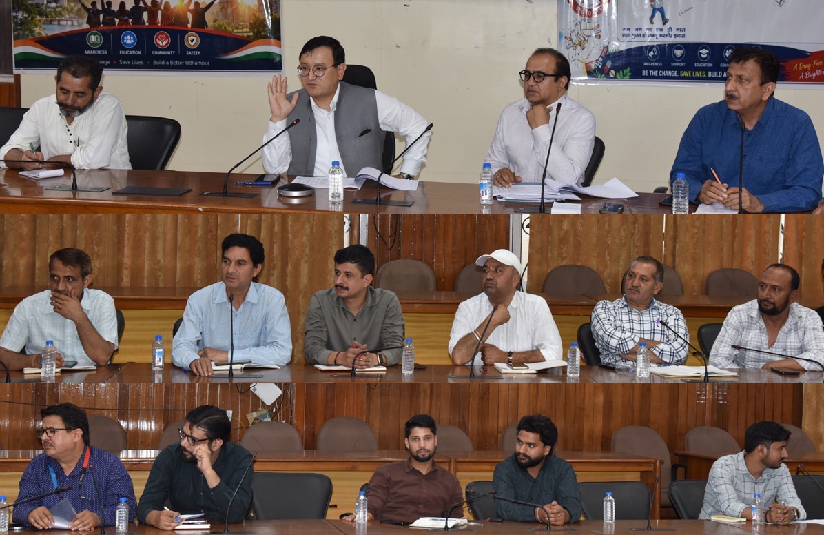 DC reviews progress of PM Surya Ghar Muft Bijli Yojana in Udhampur  UDHAMPUR, MAY 05: Deputy Commissioner Udhampur Minga Sherpa today chaired a review meeting to assess the progress of the PM Surya Ghar Muft Bijli Yojana in the district.  During the meeting, attended by officers, vendors and representatives for the agencies associated with the scheme, the Executive Engineer JPDCL presented a detailed overview of the scheme’s implementation. He apprised the Deputy Commissioner about the total number of applications received- the cases having allotted vendors, the number of pending applications and the installations completed so far.  While reviewing the progress, the DC sought comprehensive feedback on the challenges being faced in the execution of the scheme. He emphasized the need to launch an extensive door-to-door awareness campaign to sensitize the public about the benefits of the PM Surya Ghar Muft Bijli Yojana.  Stressing effective coordination, the Deputy Commissioner directed JPDCL and empanelled vendors to work in close collaboration to bridge the gap between applications received and pending installations. He further instructed all concerned officers and vendors to intensify awareness activities to encourage maximum public participation in this flagship scheme.
